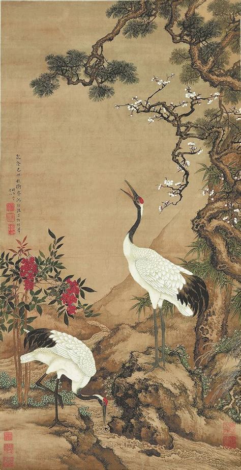 雙鶴圖|方瑞豐賀狗年新創作品 「舞鹤系列 」獲北京永久收藏 – 指傳媒